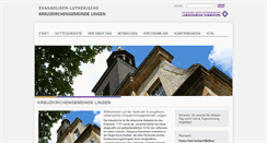 Desktop Screenshot of kreuzkirche-lingen.de